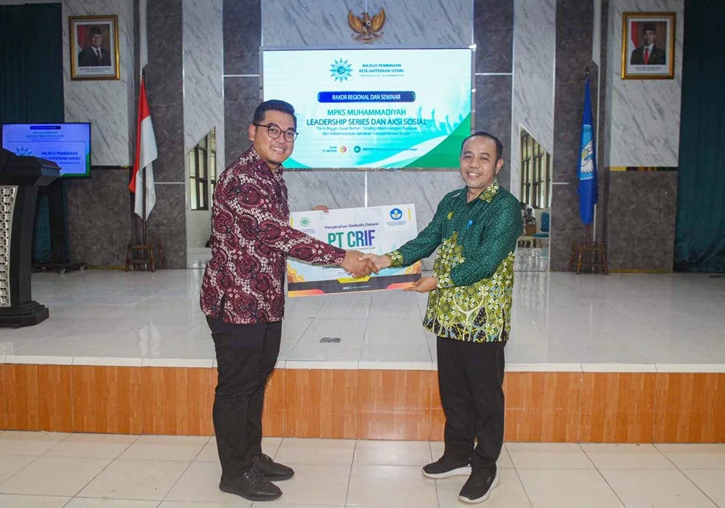 Dukung Pemberdayaan Masyarakat, PT CRIF Lembaga Informasi Keuangan Berikan Donasi Lewat MPKS Muhammadiyah